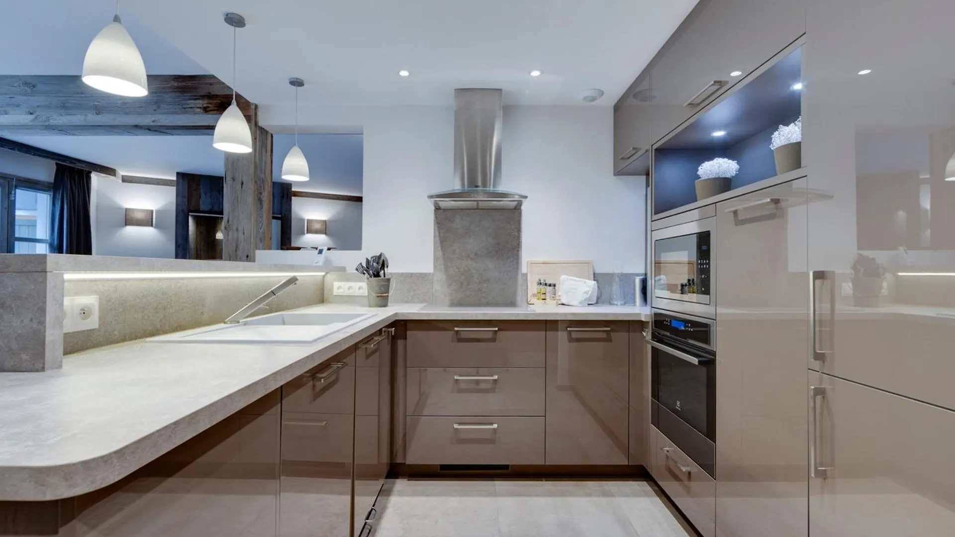 アパート Appartement Duplex Au Pied Des Pistes Avec Espace Bien-Etre Et Piscine, Les Arcs 1950 - Fr-1-686-28